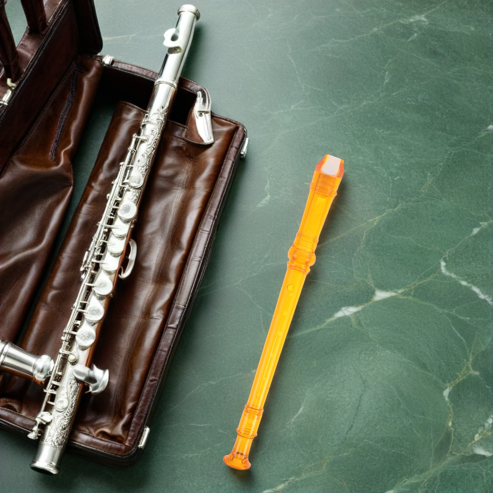 4 Buah Seruling Soprano Transp - Soprano Recorder Plastic ulasan dan harga