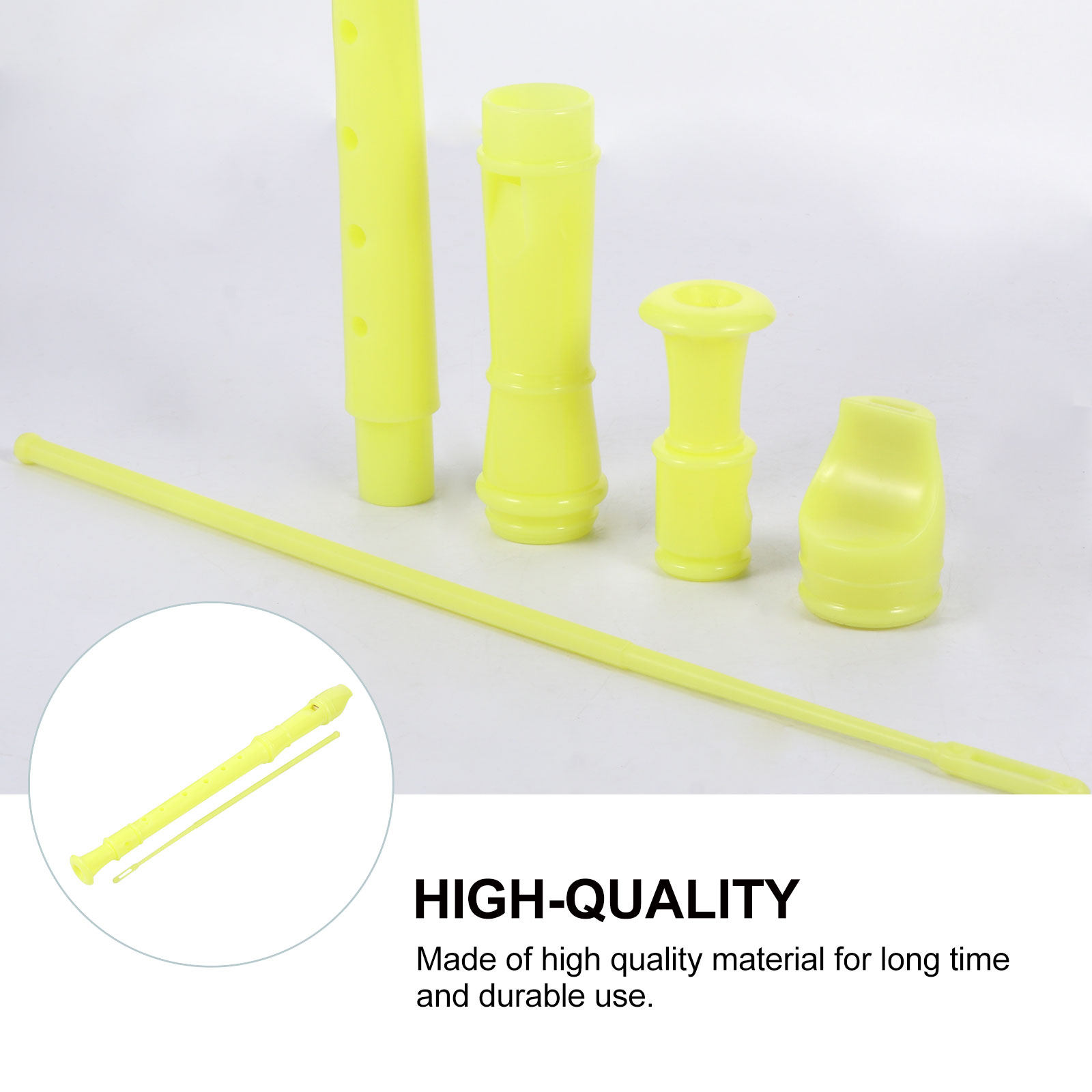 1 Set Alat Musik Soprano untuk - Soprano Recorder Plastic ulasan dan harga