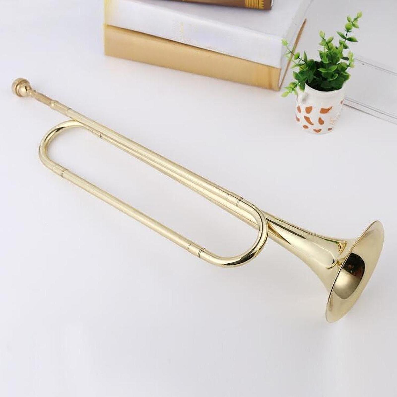 Terompet B Flat, Terompet Tim  - Musical Instrument Bugle ulasan dan harga