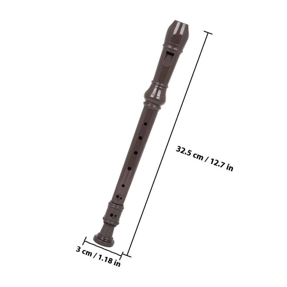 Seruling Soprano dengan 8 Luba - Soprano Recorder Plastic ulasan dan harga