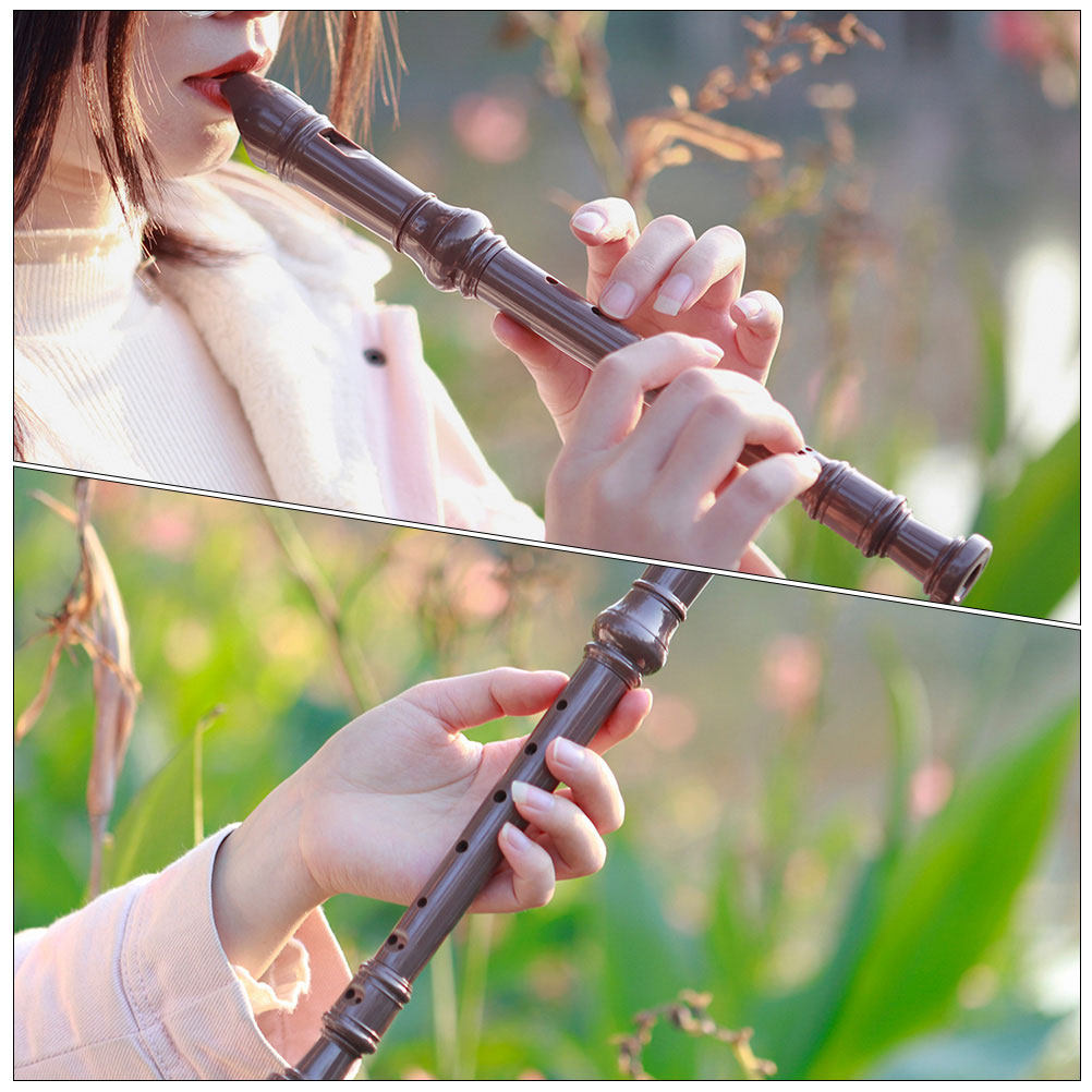 Seruling Soprano dengan 8 Luba - Soprano Recorder Plastic ulasan dan harga